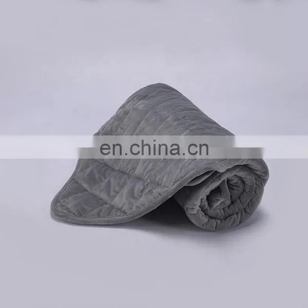 2019 Amazon Custom Cheap 15 lb Minky Weighted Blanket photo-3