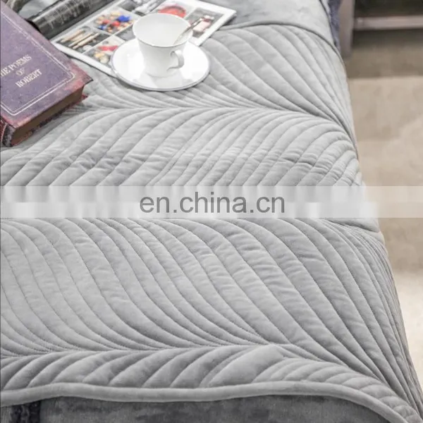 Solid Grey King Size Lightweight Washed Quilt Set Coverlet /comforter Bedding Bed Sheets Sets photo-3