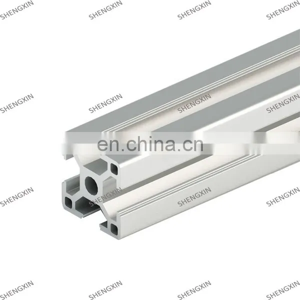 Stand Tools 6000 Series China T-slot Aluminum Extrusion Profile 2020 2040 4040 European Standards Natural Color photo-5