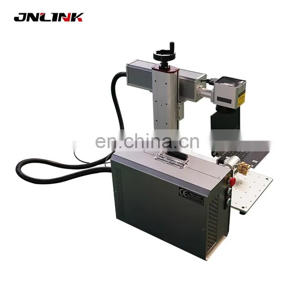 20w 30w 50w 70w 100w Split Style Portable Cnc Fiber Laser Marking Machine for Metal photo-3
