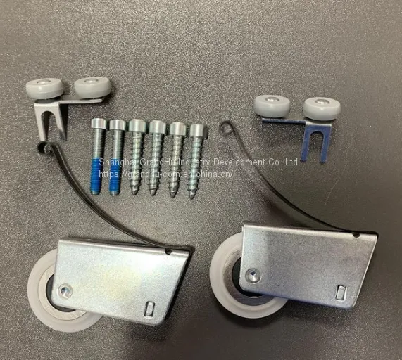 Asymmetric Top Rollers Sliding Door Rollers Set