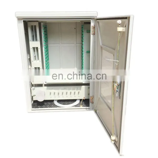 Manufacturer FTTH Outdoor 144 288 576 Core Fiber Optic Cross Connect Cabinet Telecom Cabinet Optical Distribution Cabinet photo-3