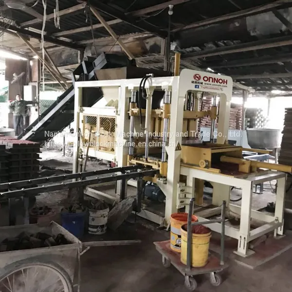 Small Cement Brick Making Machine - Onnoh Manual Brick Moulding Machine photo-3