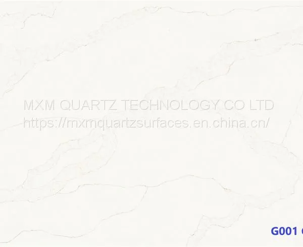 Natural Style Artificial Quartz Calacatta White Slabs;calacatta Kitchen Countertops