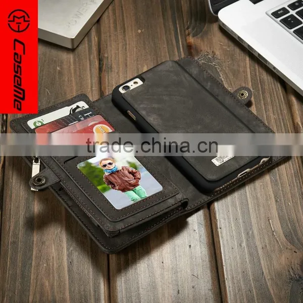 Slim Phone Cover Case Luxury Ultra Thin Magnetic Flip PU Leather Case For IPhone 6 photo-4