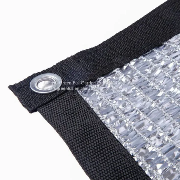 Aluminum Shadow Net 80% Sun Reflective Shade Cloth photo-4
