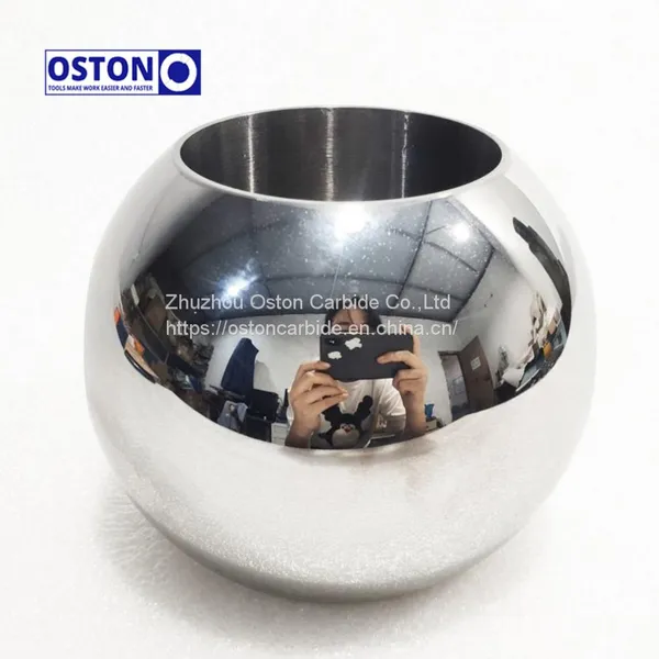 K10/K20 Tungsten Carbide Valve Ball With Hollow Hole for Valve Pumps photo-2