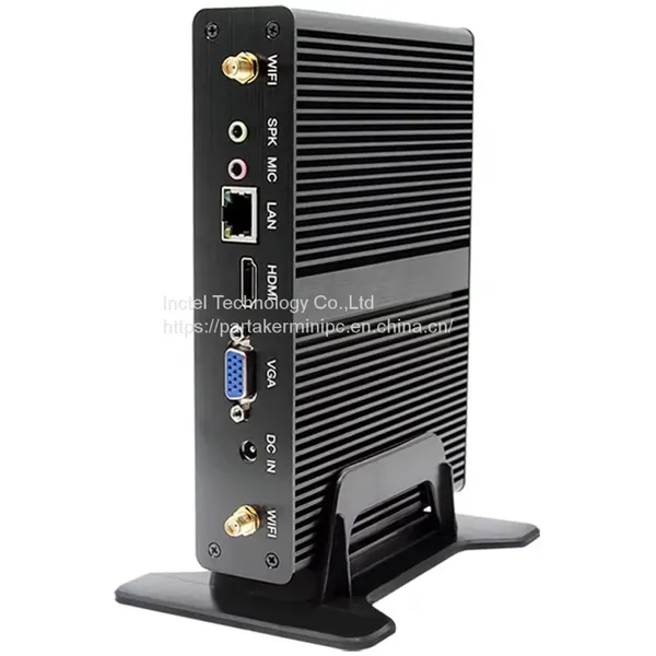 Cheap Fanless Mini PC Intel i3 7167U i5 4200Y Windows 10 Barebone System PC Unit Desktop Computer Linux HTPC VGA HDMI WiFi 6*USB photo-5