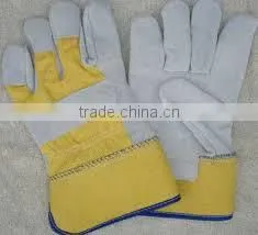 Split Leather Safety Gloves photo-4