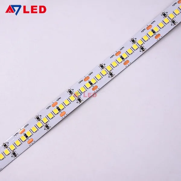 Double sided copperplate design 240leds  2835 smd lights low voltage drop waterproof 3000K/4000K/6500K white color