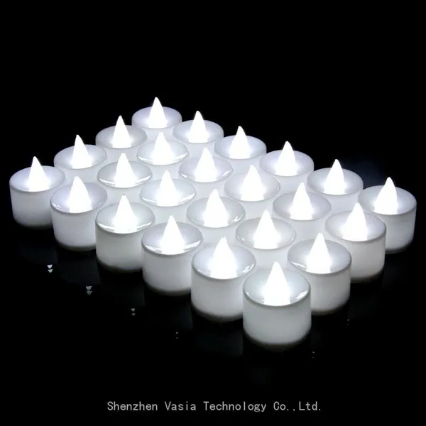 Box-Packed Tealight Candles, Flameless LED Battery-Powered Flickering for Wholesale & Gifting photo-4