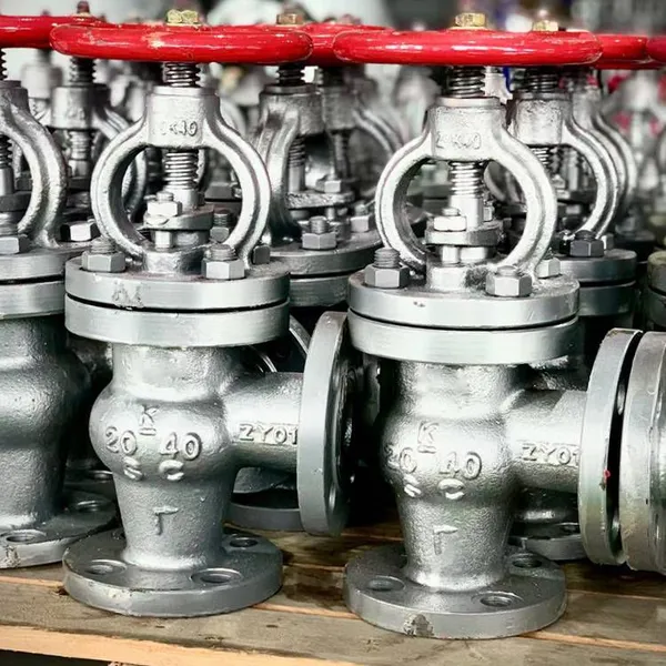 20k Marine Jis Cast Steel Flange Right-angle Globe Valve, Type bj Jis F7314, With Classification Society Certificate photo-5