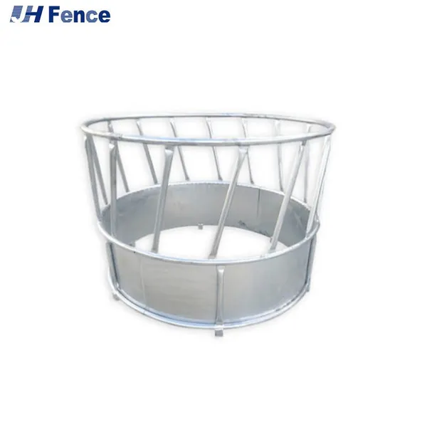 Wild Deer Feeder for Cow Sheep Creep Feeder Kit Deer Hay Net Round Bale Green Slow Feeder 6' X 6' photo-4