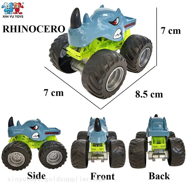 1:43 Scale Diecast Animal Toy Car Eagle Zebra Rhinocero Shark Dinosaur Dog Free Wheeling photo-4