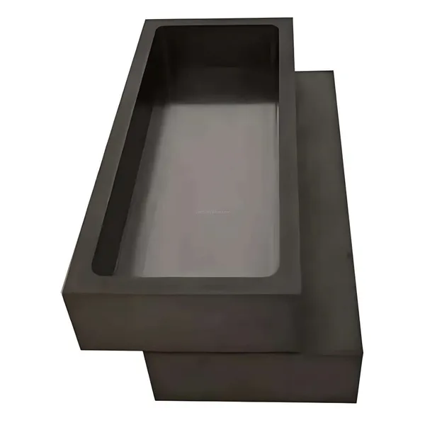 Extruded Graphite Launder For Zinc Chloride Casting photo-2