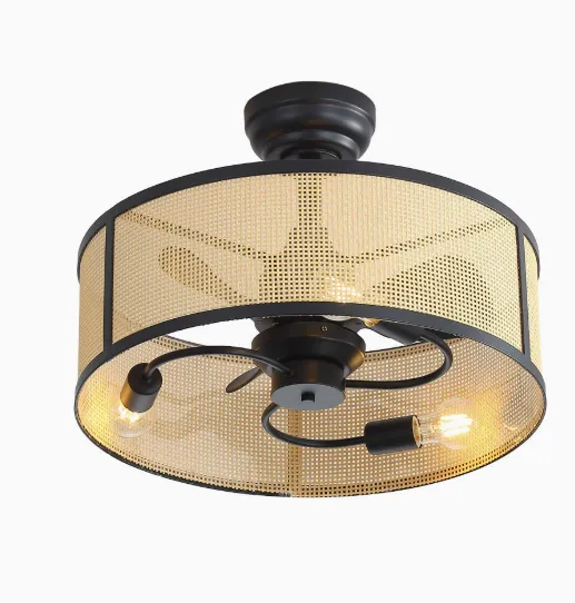 American Retro Fan Light（Wechat:13510231336）