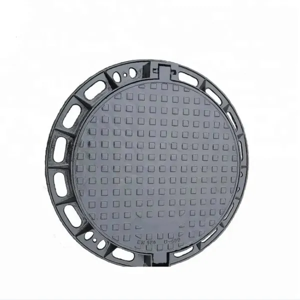 Jingdong B125 D400 D600 En124 Ductile Iron Cast Iron Manhole Cover Black Durable Road Safety Customized Size photo-6