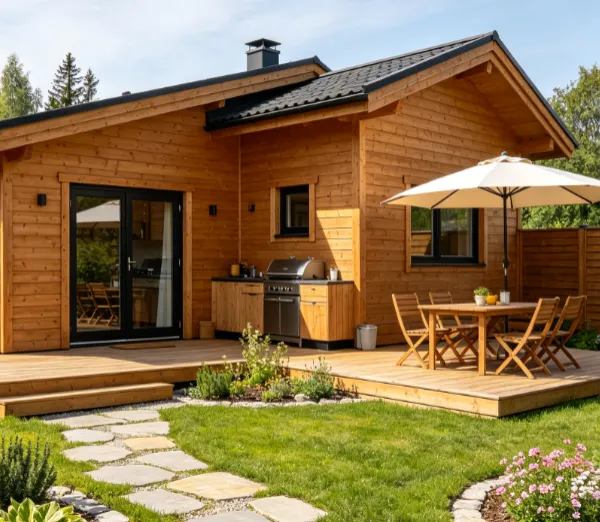 Prefab Wooden B&B House | Fast Build, High Rental Income
