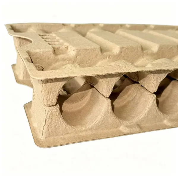 Industrial Molded Pulp Packaging Insert for Automotive Parts, OEM/ODM, Shockproof Design