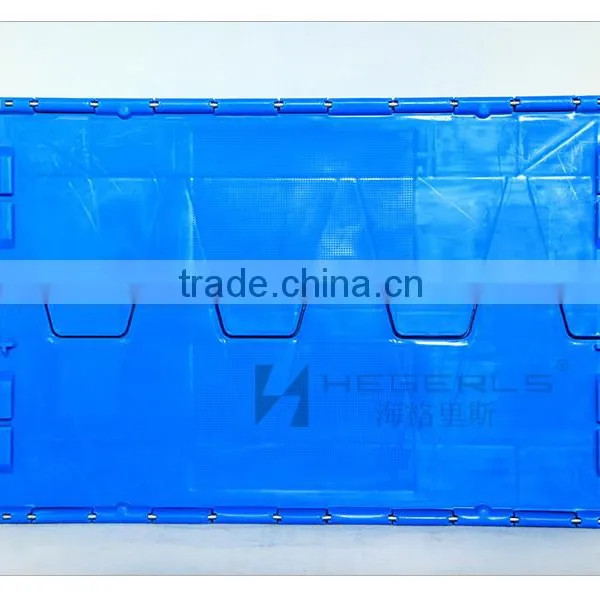 Warehouse Stackable Storage Plastic Bin Box photo-6