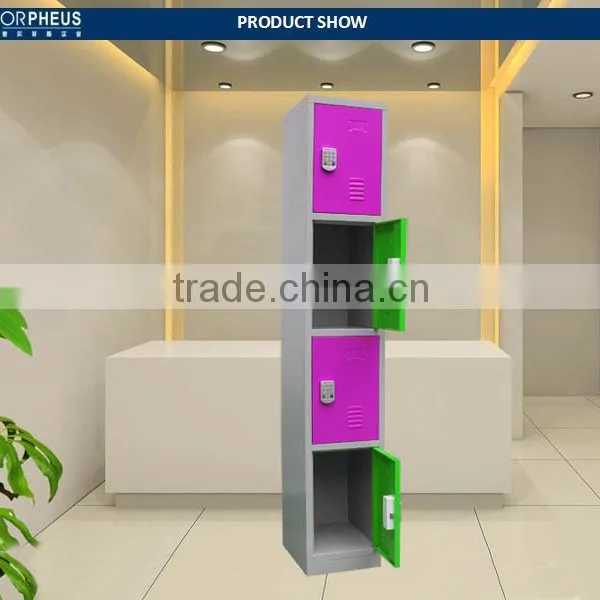 Mixture Colour Steel Locker Train Station Intelligent Parcel Dilivery Locker Public Storage Locker For Fitness Center photo-3