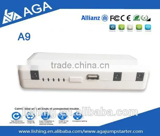AGA A9 Mini Multifunction 12V DC 12000mAh Car Jump Start photo-2