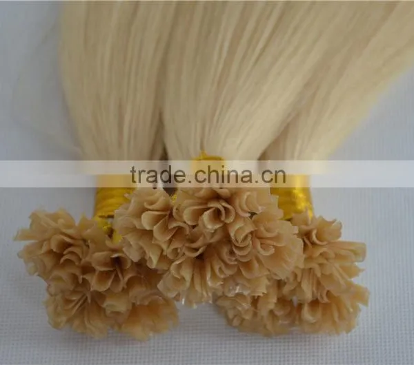 Italian Keratin u Tip Individual Strand Hair Extensions Supplier's Choice photo-5