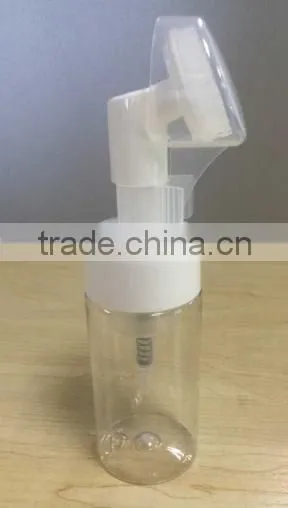 New Style and Fashionable Foam Shampoo Bottle With Clean Brusher 150ml /200ml photo-2