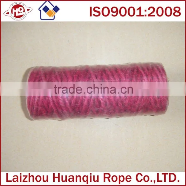 2 Ply Twisted Colored Jute Twine,jute Rope photo-4