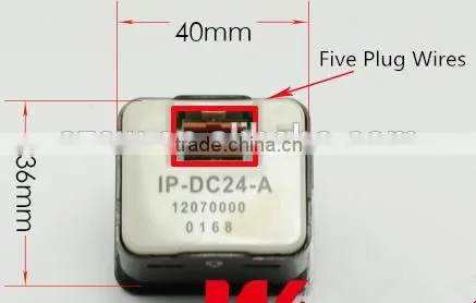Elevators Alarm Push Button,IP-DC24-A,DL-PO2,36*41 photo-2