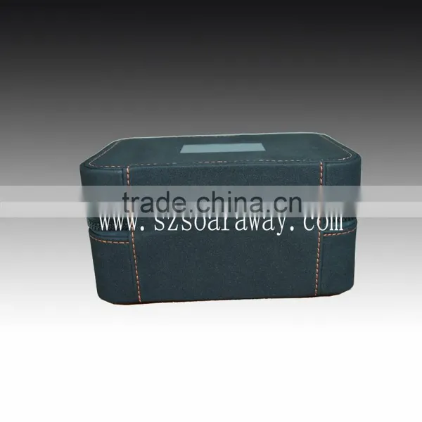 Personalized Luxury Single Watch Box With Leather Finishing Custom Logo Leatherette Watch Boxes photo-2