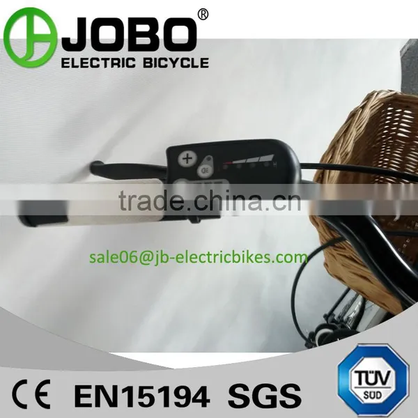 City Bike Lithium Electric Bike With Basket photo-3