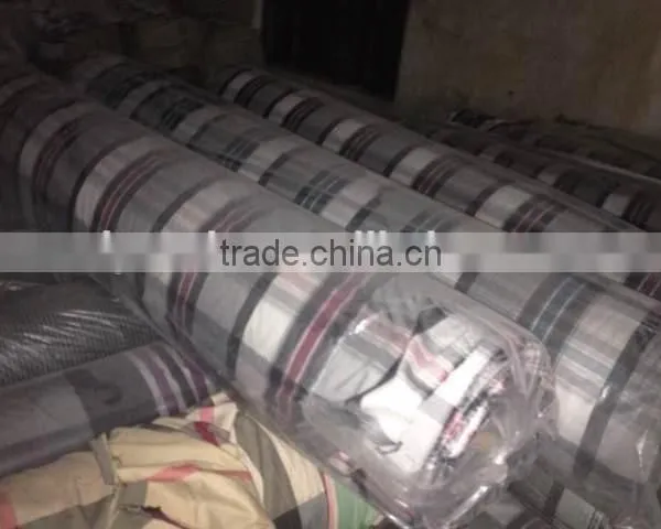 Poly Cotton Yarn Dyed Stock Fabric photo-5
