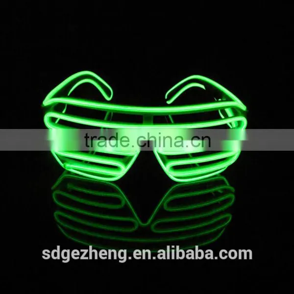 Wholesale el Wire Framed Colorful Glasses for Party Wedding in USA Market photo-3