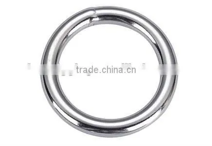 Steel Electric Galvanized Welded Round O Ring ,key Chain Ring ,metal o Ring,rigging Hardware Rccessory photo-3