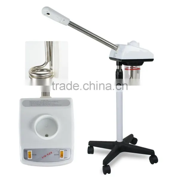 Skin Examination Desktop LED Magnifier Lamp FACIAL 10x FACE OZONE Hot Spray STEAMER Skin Analyser photo-2