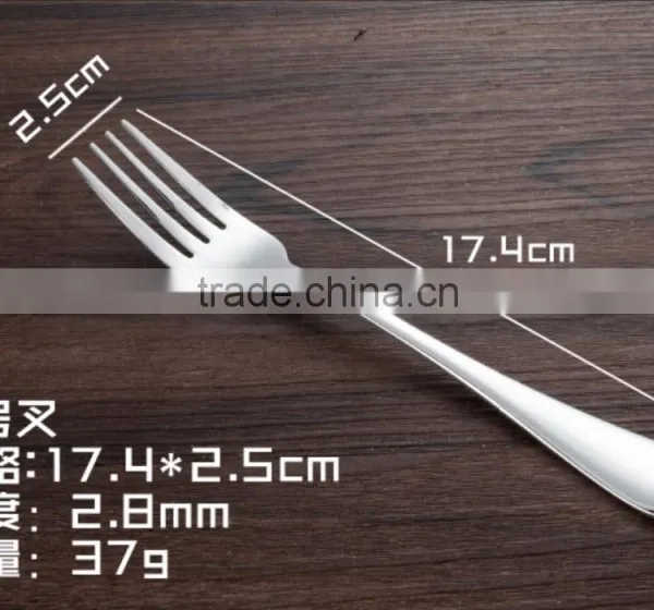 High Quality Attractive Stainless Steel Dessert Fork photo-3