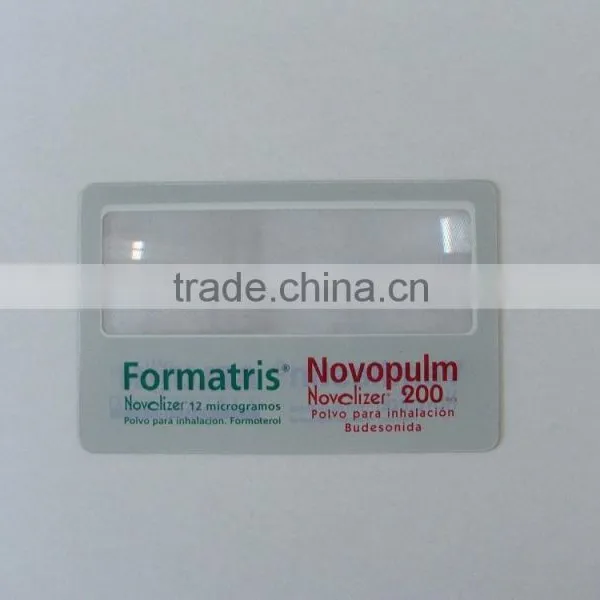 Business Card Magnifier Card Size Magnifying Glass