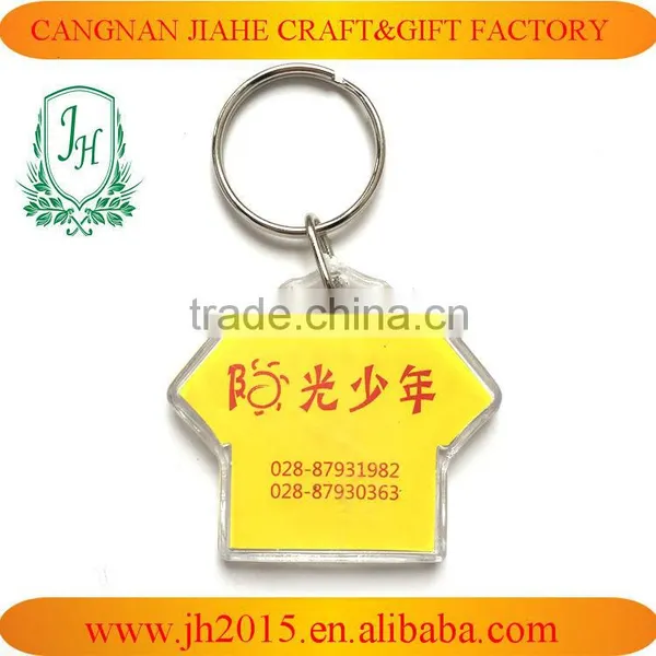 Shoes Design Cheap Promotion Gifts Clear Plastic Keychain Acrylic Photo Frame / Acrylic Keychain photo-4