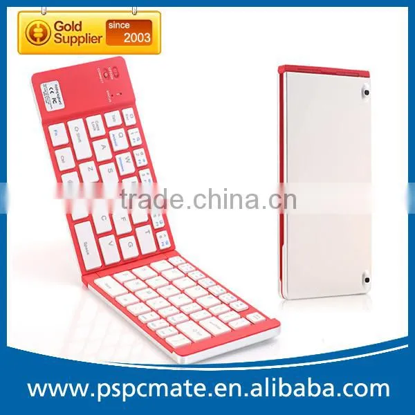 66Keys Foldable Mini Bluetooth 3.0 Keyboard for Smart Phone Tablet photo-4