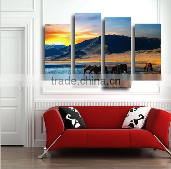 Beautiful Scenery Hanging Glass Wall Painting Most Popular photo-6