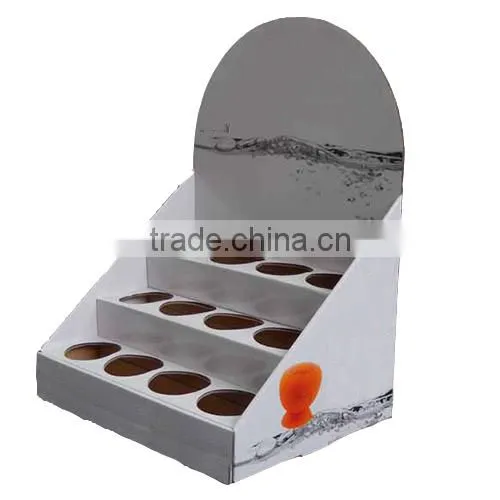 China Supplier New Product Custom Cardboard Display Stand 2 Tier photo-3