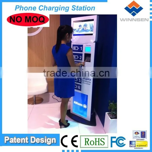 RFID Operated Cell Station, Locker Emergency Mobile Phone Charging Station for Restaurant, Mobile Phone Lockers APC-06A photo-6