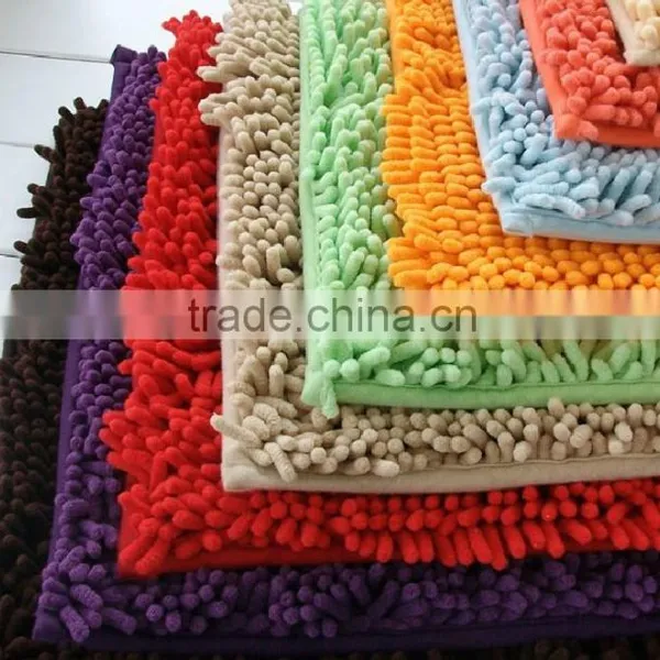 Non-slip Bathmat Microfiber Chenille Floor Mats photo-2