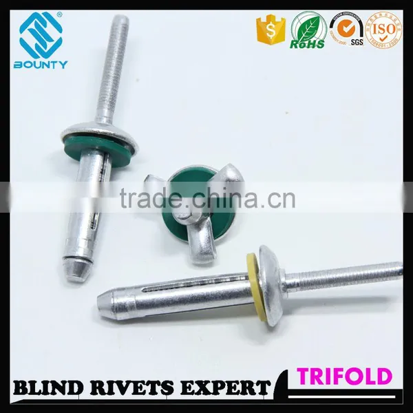 HIGH QUALITY FACTORY ALUMINUM LOAD SPREADING RIVETS FOR GLASS CURTAIN WALL photo-2
