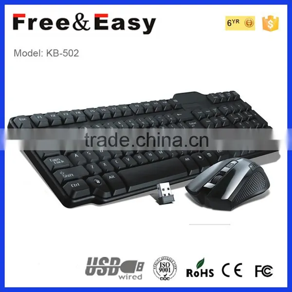 Hot Sales 2.4g Wireless Optical Mouse and Keyboard Combo photo-2