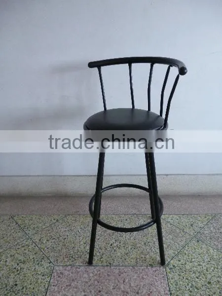 High Chair Metal Modern Cafe Chair