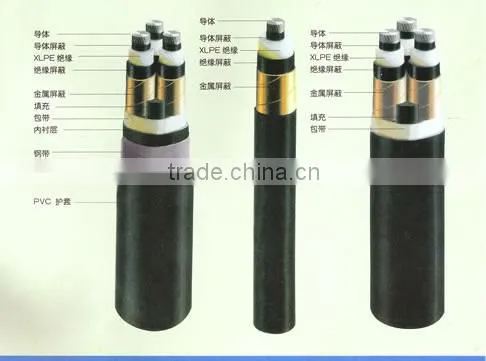 IEC BS ASTM GOST CSA Standard Copper Conductor Armoured Cable 20kv Power Cable photo-3