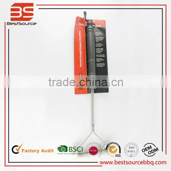 Made In China Good Quality Stainless Steel BBQ Grill Brush , Grill Cleaning Brush