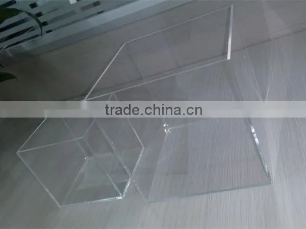 Acrylic Material Acrylic 5 Sided Display Containner no Lid photo-6